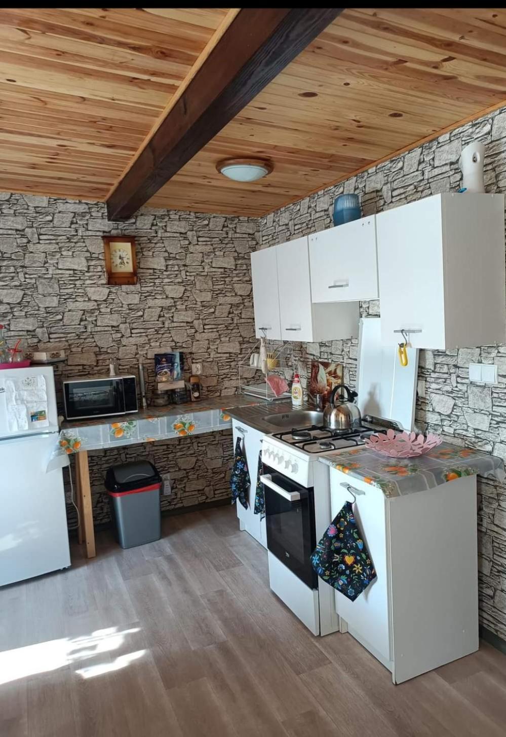 Wczasy Na Kaszubach U Hani Wiele Exteriér fotografie