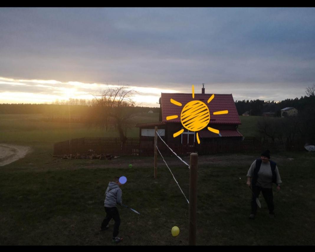 Wczasy Na Kaszubach U Hani Wiele Exteriér fotografie