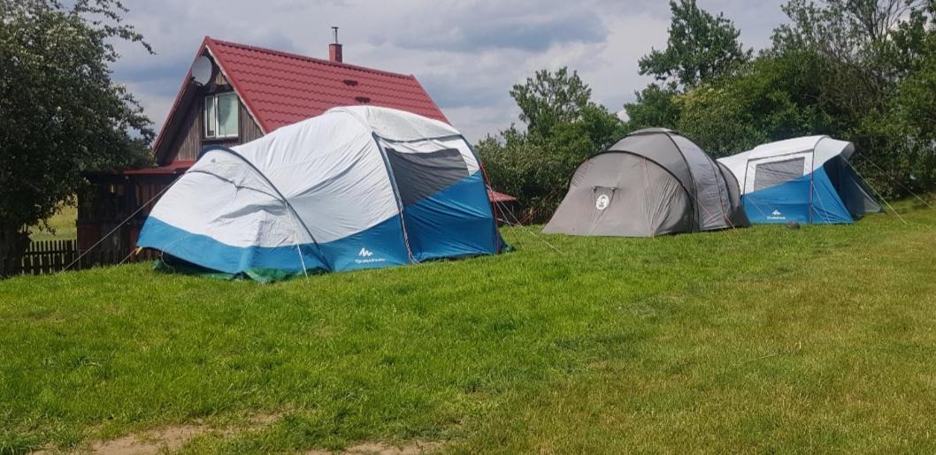 Wczasy Na Kaszubach U Hani Wiele Exteriér fotografie